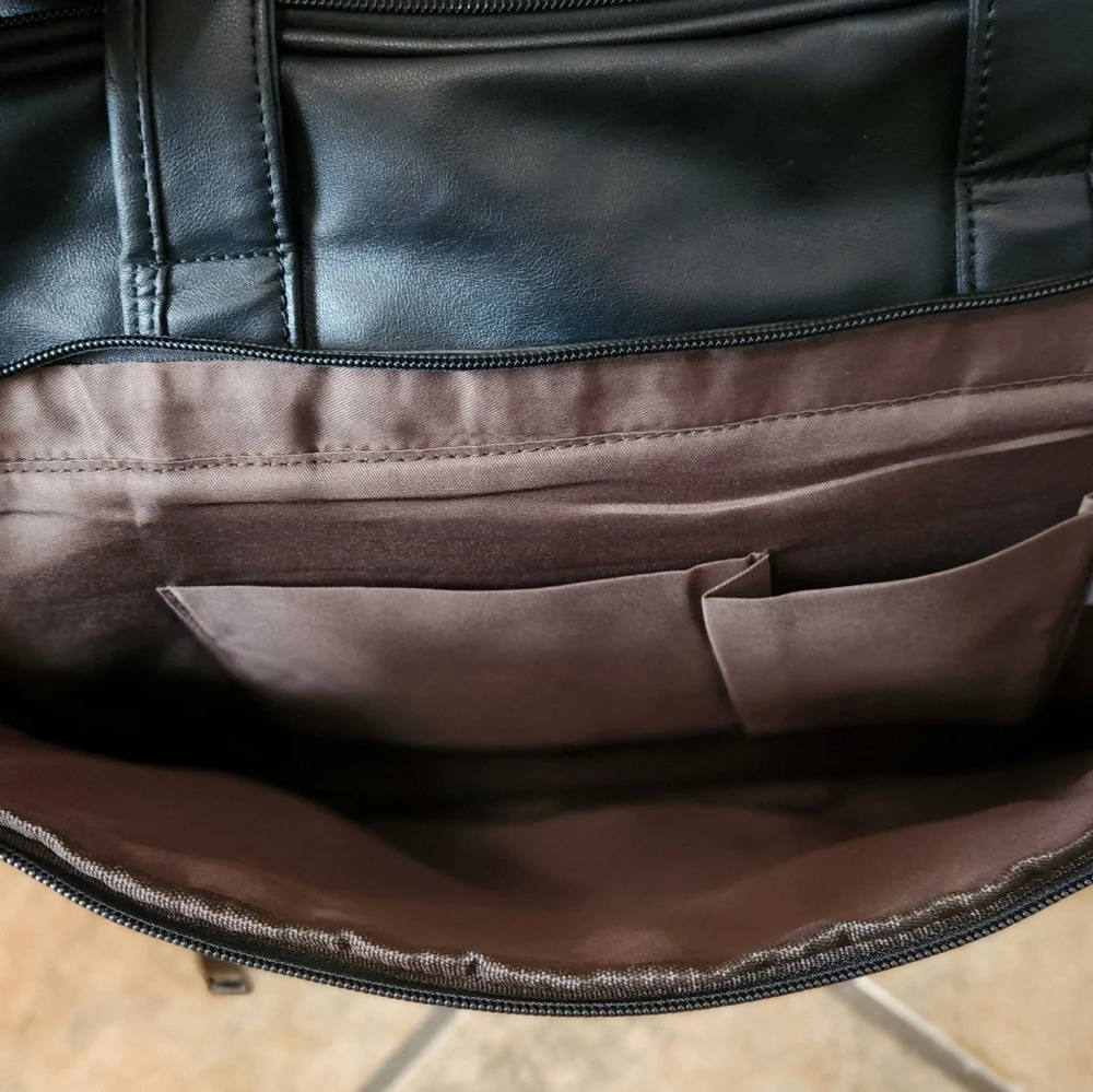 Seyfocnia Men's Messenger Laptop Bag